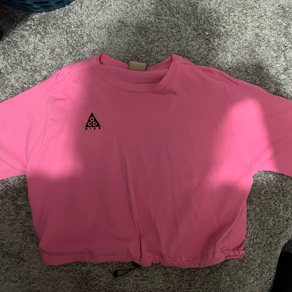 Nike Pink ACG Crop Top, Women’s Size Large
